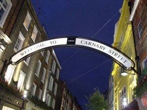 Carnaby is still a little bit like it was in the 1960s