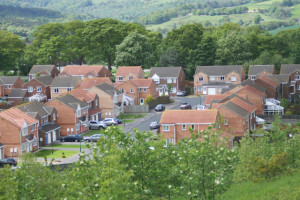 New_housing_estate_Consett_-_geograph