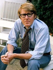 Alan Bennett in 1973, the year he wrote Habeas Corpus